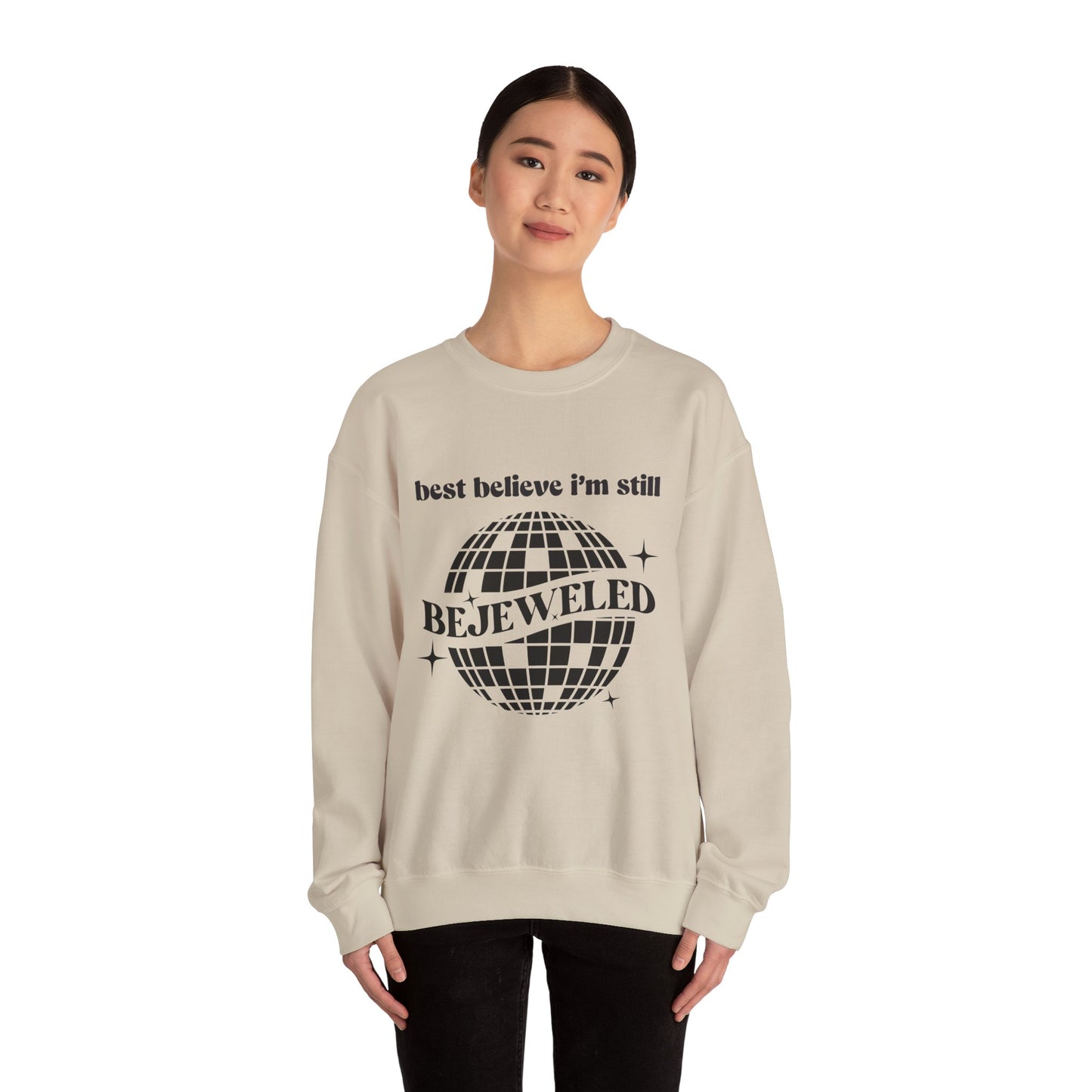 Still Bejeweled Crewneck Sweatshirt