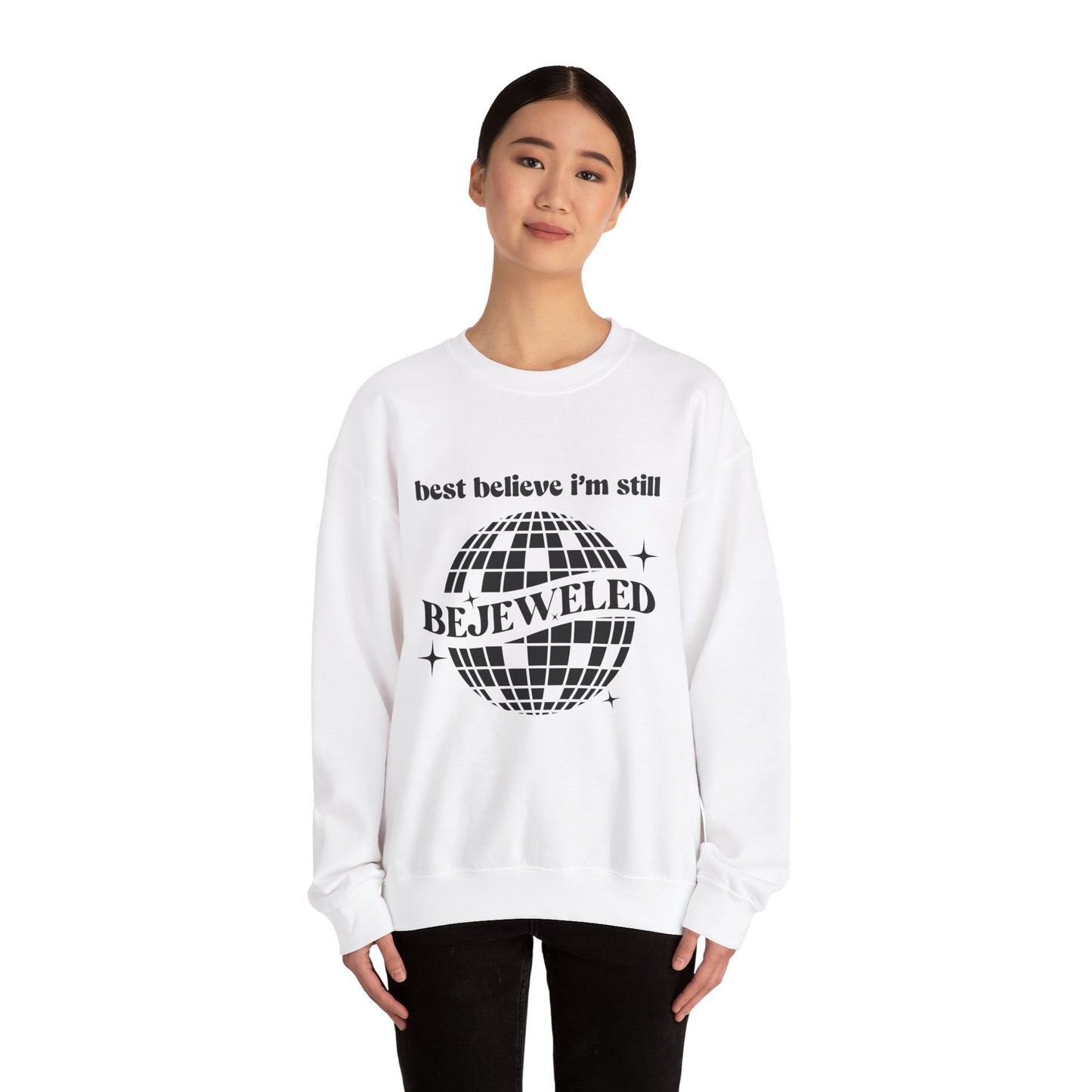 Still Bejeweled Crewneck Sweatshirt