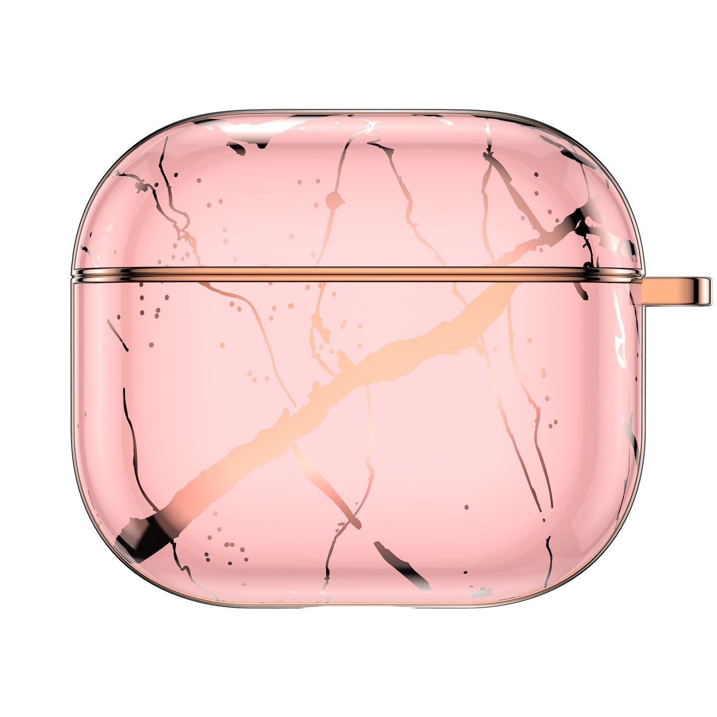 Pink Marble Airpods 3 Case