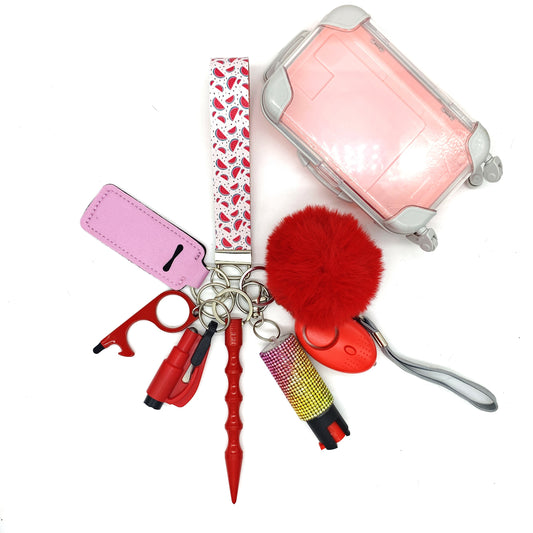 Watermelon Sugar 9pc Keychain Set