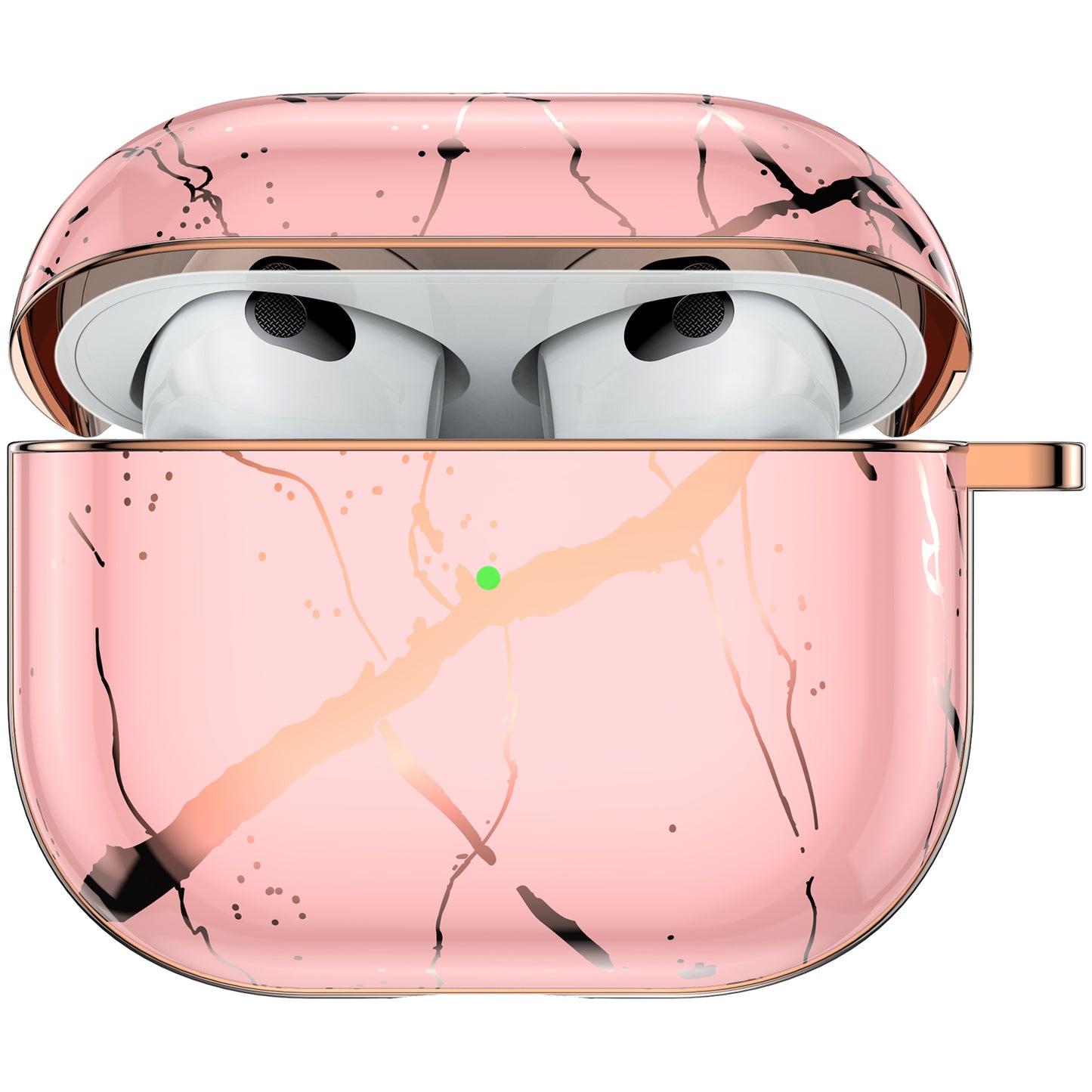 Pink Marble Airpods 3 Case