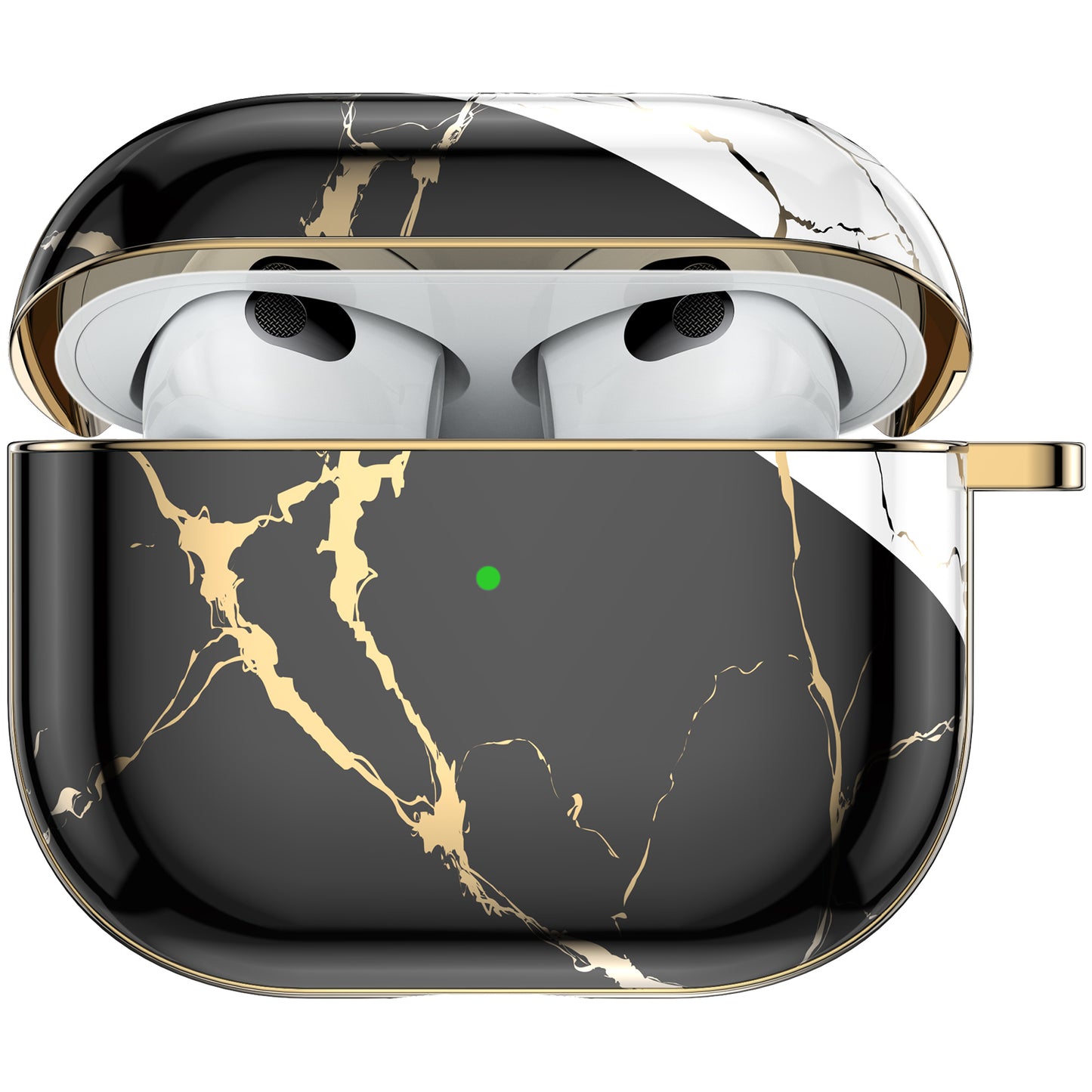 Black Marble Airpods 3 Case